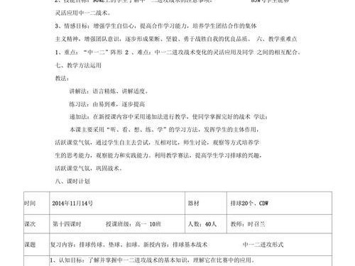 掌握排球边一二战术动作要领，提升比赛实力（精通排球边一二战术，助你在比赛中出类拔萃）